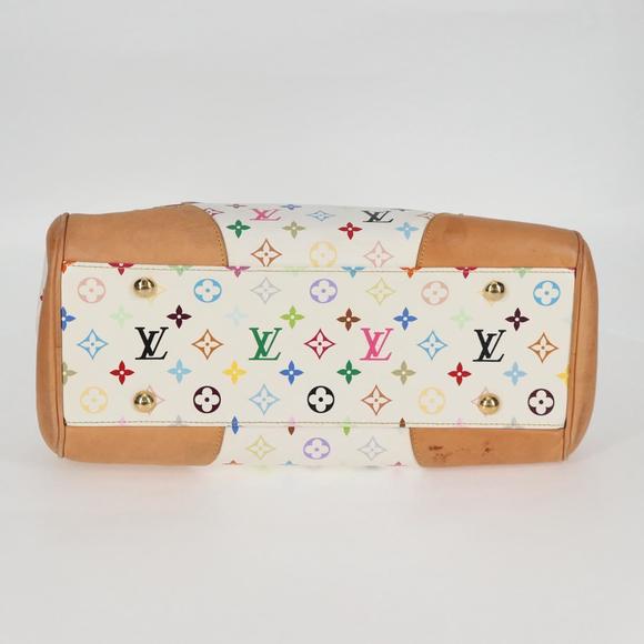 LOUIS VUITTON Monogram Multicolor Beverly GM Hand Bag White M40201 Auth BA2117V - Picture 6 of 16